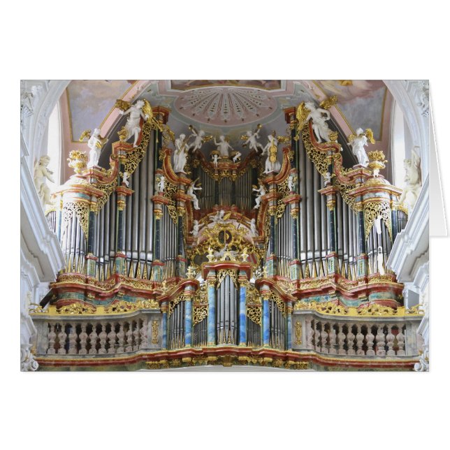 Bavarian pipe organ (Front Horizontal)