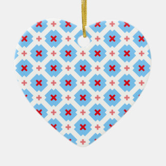 Bavarian subtle ceramic ornament