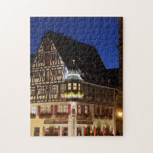 Bavarian Village Charm Puzzle, 11" x 14" Jigsaw Puzzle
