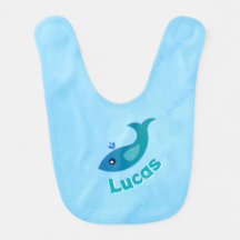 Bib bébé personnalisé "Gulp, Gulp"