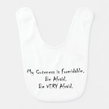 Bib pour bébé Halloween amusant