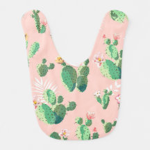 Bavoir de bébé de cactus