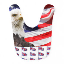 Drapeau USA British Patriotic stars rayures aigle