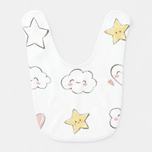 Joli Doodles Bébé Bib