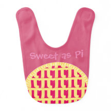 "Sweet as Pi" - Bib pour Bébés Brainiac