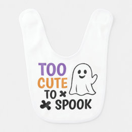 Bavoir Trop Mignonne À Parler - Mignonne Halloween