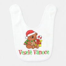 Vesele Vanoce Tchèque Ours de Noël