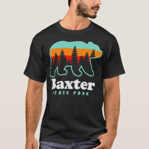 Baxter State Park Bear Maine Camping T-Shirt