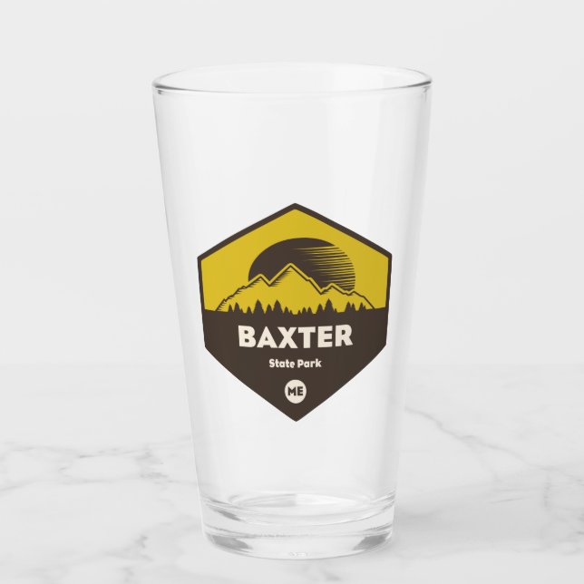 Baxter State Park, Maine Glass (Front)