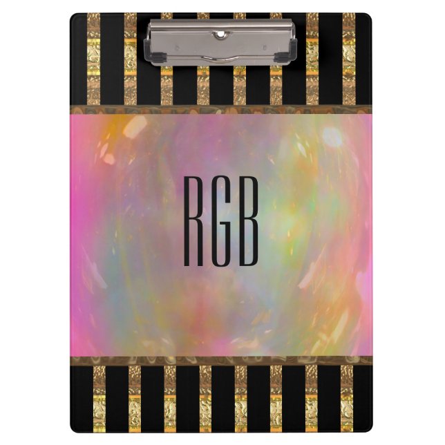 Baxterhayes Beautiful Monogram Clipboard (Front)