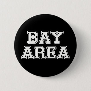 Bay Area 2 Inch Round Button