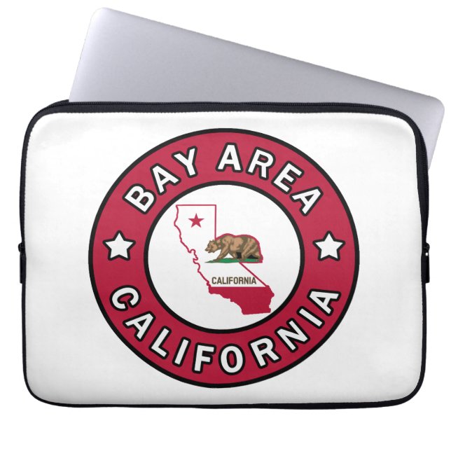 Bay Area California Laptop Sleeve (Front)