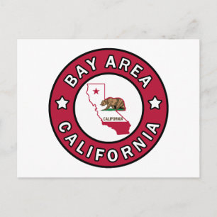 Bay Area California Postcard