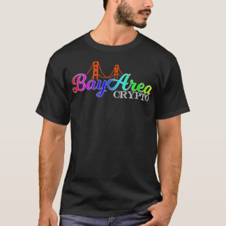 Bay Area CRYPTO San Francisco BITCOIN ETHEREUM Cur T-Shirt