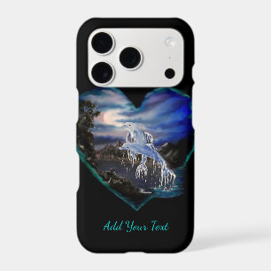 Bay at Night, Dolphin Love, Ajouter votre texte