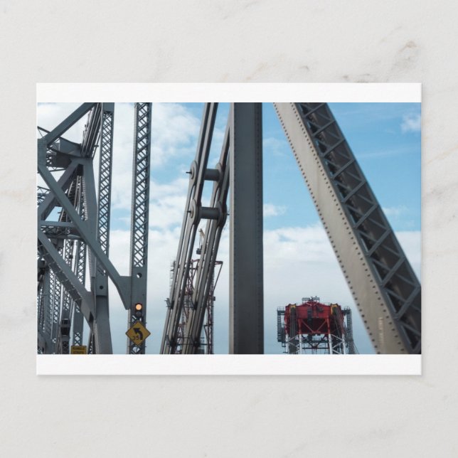 Bay Bridge and Construction Postcard (Front)