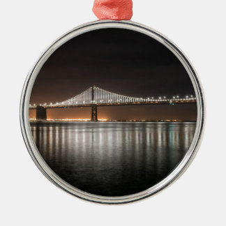Bay Bridge Metal Ornament