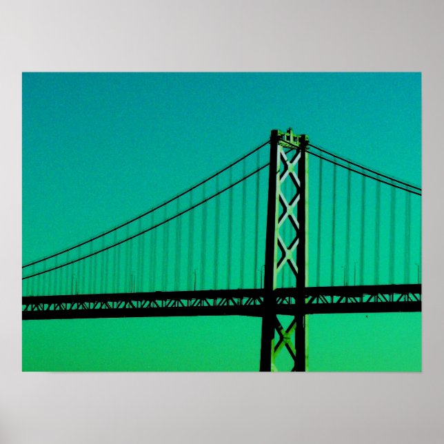 Bay Bridge - San Francisco, California Poster (Front)