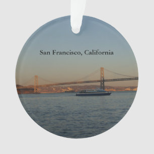 Bay Bridge & Yerba Buena Island #3 Ornement