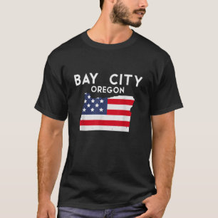 Bay City Oregon USA State America Travel Oregonian T-Shirt