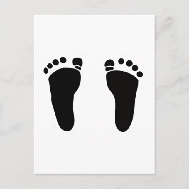 bay feet Cards and invitations (Front)