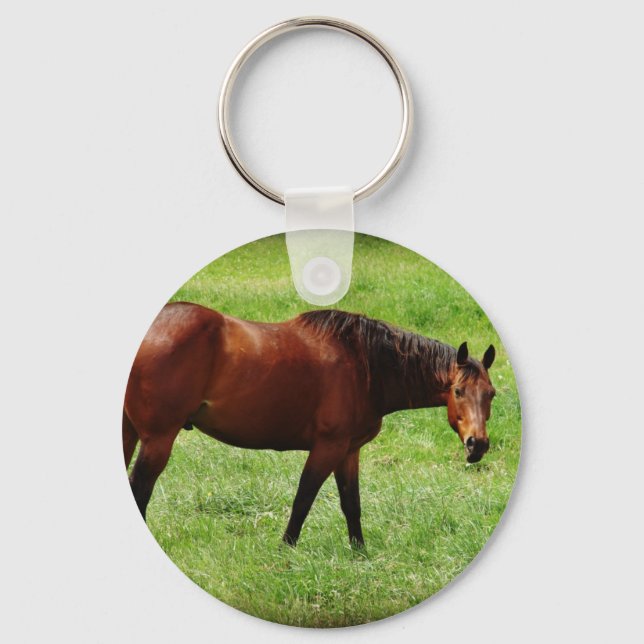 Bay Horse Keychain (Front)