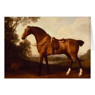 Bay Hunter Vintage Painting by George Stubbs