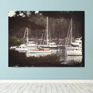 Bay In Bar Harbour Canvas Print