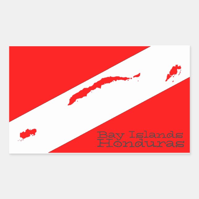 Bay Islands Scuba Sticker (Front)