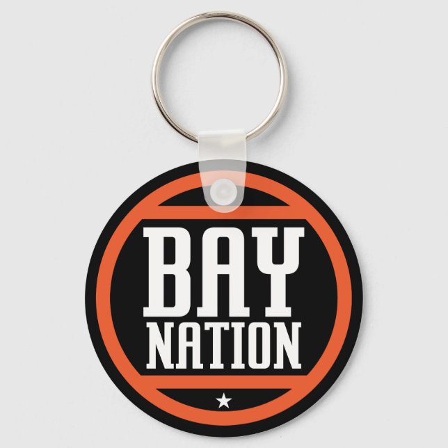 Bay Nation Keychain (Front)