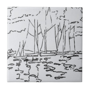 Bay of Concarneau   Brittany, France Tile