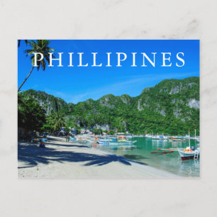 Bay Of El Nido Beach Postcard