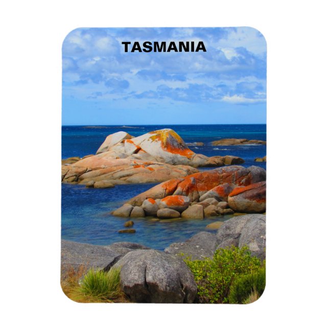 Bay of Fires, Tasmania, Australia Magnet (Vertical)