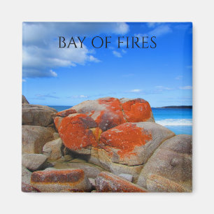 Bay of Fires, Tasmania, Australia Magnet