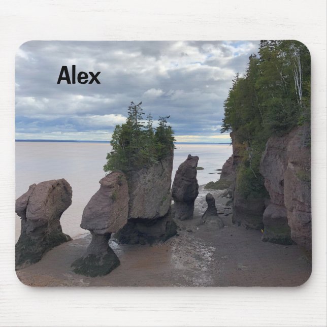 Bay of Fundy Mousepad. Personalize it! Mouse Pad (Front)