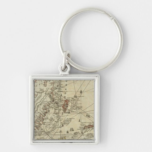 Bay of Honduras Keychain (Front)