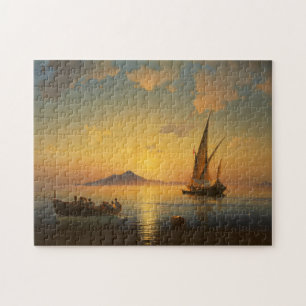 Bay of Naples - Ivan Aivazovsky - Seascape Watersc Jigsaw Puzzle