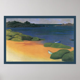 Bay of Tregastel by Felix Vallotton, Fine Art Poster