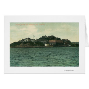 Bay View of Alcatraz Islans and Prison