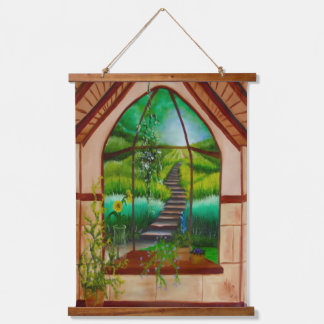Bay Window Hanging Tapestry
