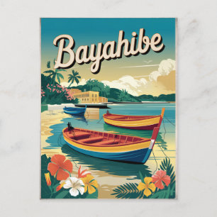 Bayahibe Dominican Republic Vintage  Postcard