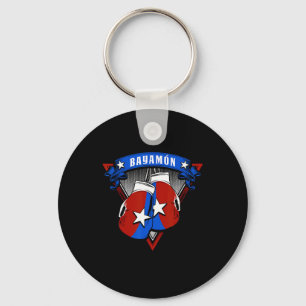 Bayamon Puerto Rico Boxing Gloves Puerto Rican Cam Keychain