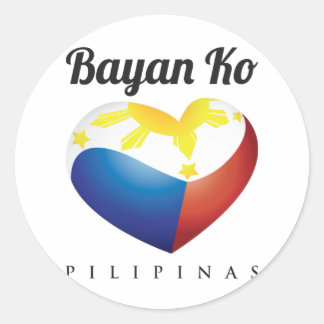 Bayan Ko Pilipinas, Sticker rond du drapeau du coe