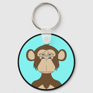 BAYC Crypto Art Ape Keychain