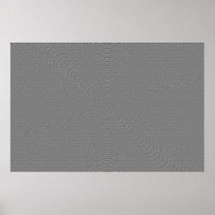 Bayer Matrix Wave Poster