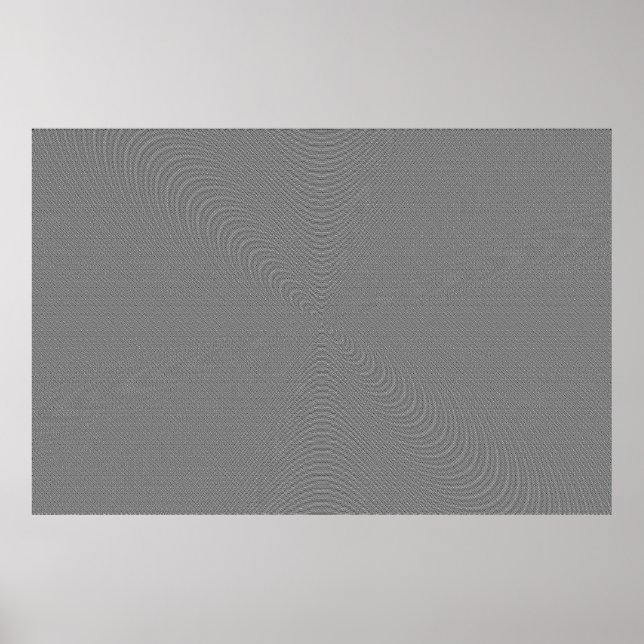 Bayer Matrix Wave Poster (Front)