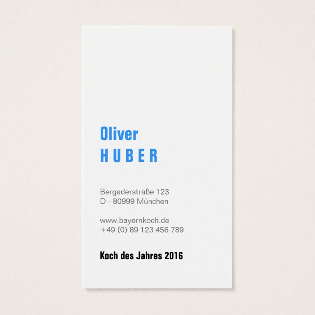 Bayerisches Blau (Dos)