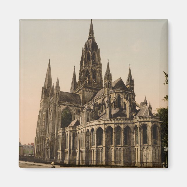 Bayeux Cathedral, Bayeux, France Magnet (Front)