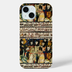 BAYEUX TAPESTRY 1066 Death of King Harold iPhone 15 Case