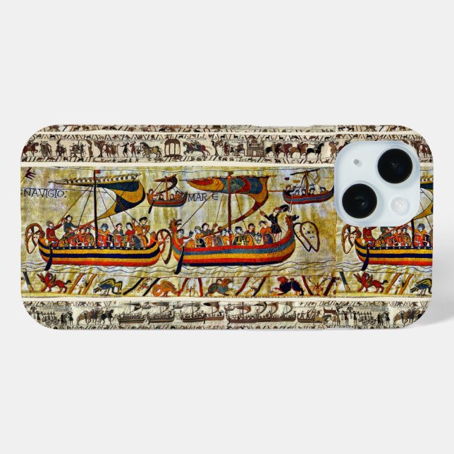 BAYEUX TAPESTRY 1066 VIKING SHIPS  Case-Mate iPhone CASE (Back (Horizontal))